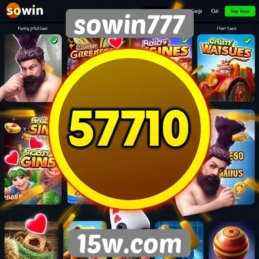Análise dos jogos oferecidos pelo site sowin777