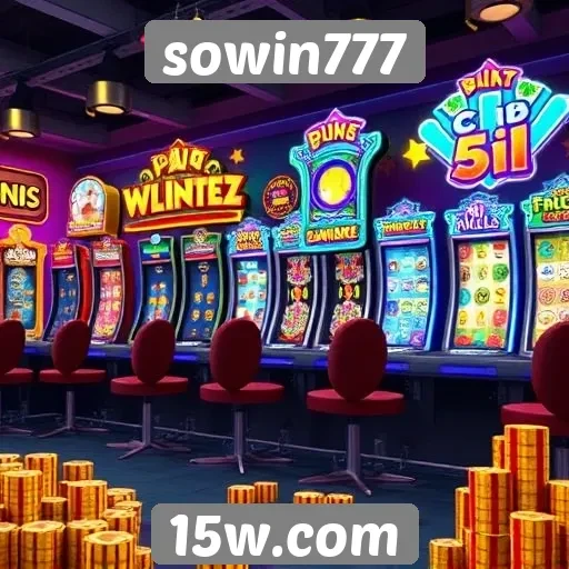 Diversidade de jogos disponíveis no sowin777