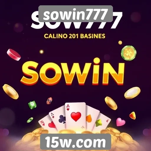 Sowin777 apresenta novos jogos de cassino online
